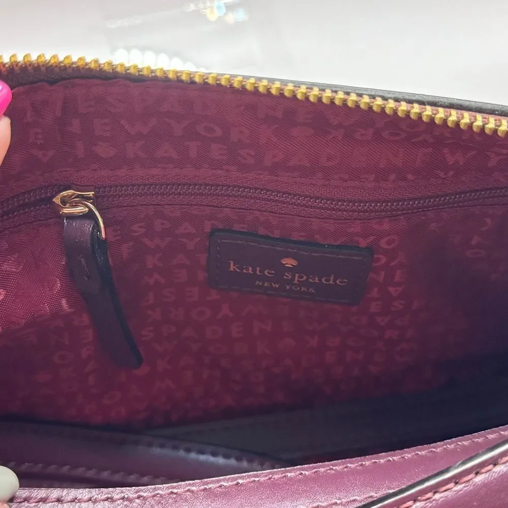 NWT Kate Spade Declan Sawyer Street Crossbody in Mahogony